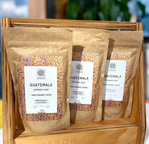 Cacao Flakes 100% - Guatemala (450g) THREE PACK BUNDLE CEREMONIAL GRADE