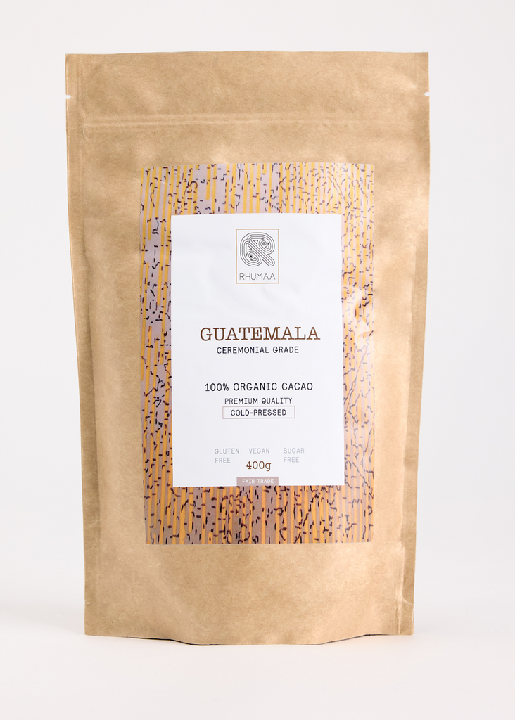 Guatemala CEREMONIAL GRADE COLD-PRESSED CACAO (400g)